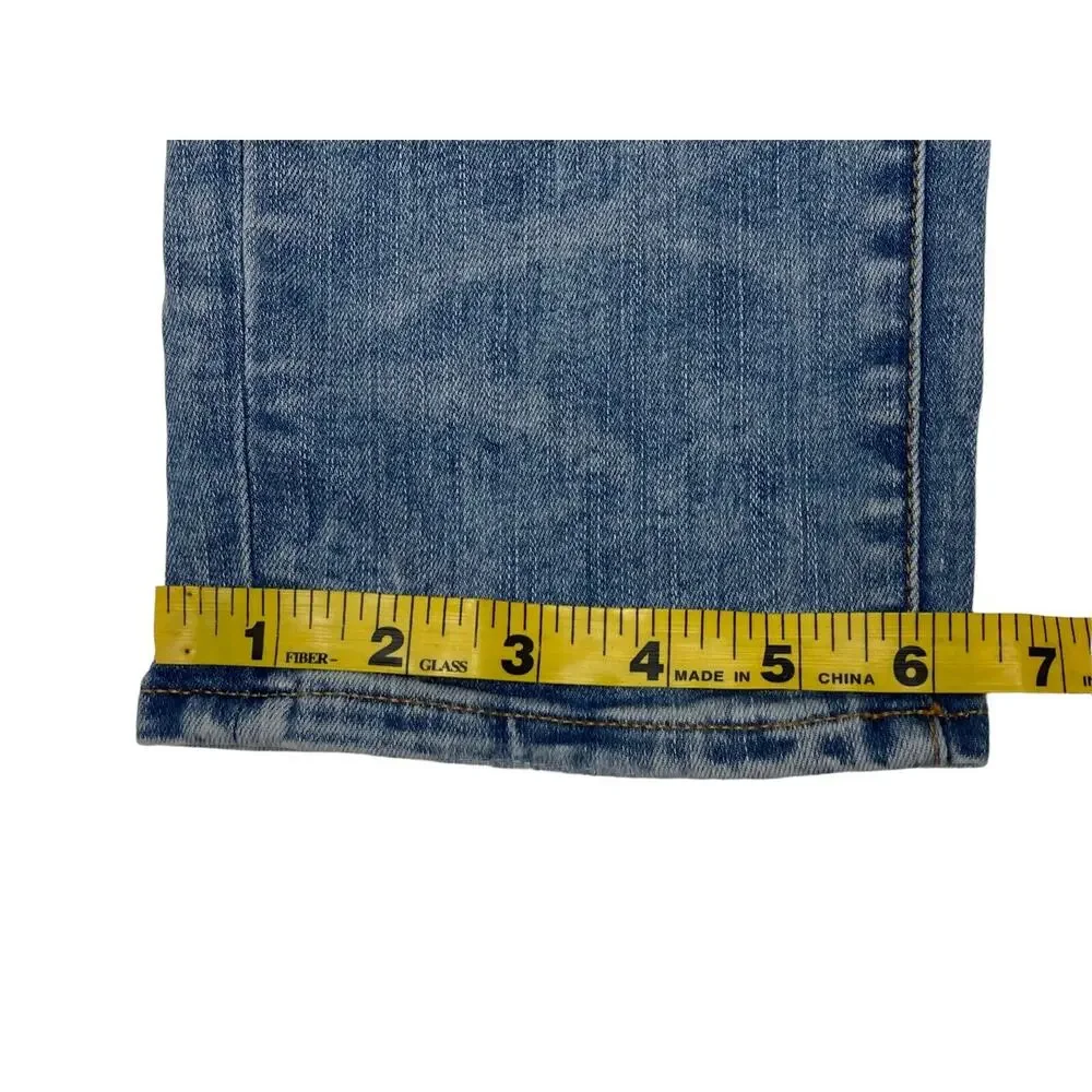 American Eagle Extreme Flex Slim Straight Light Wash Denim Jeans Size 26x28